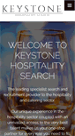 Mobile Screenshot of keystone-hospitality.com